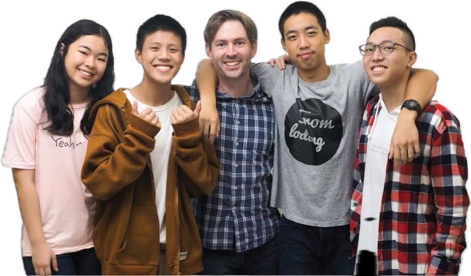 Headstart teacher and students